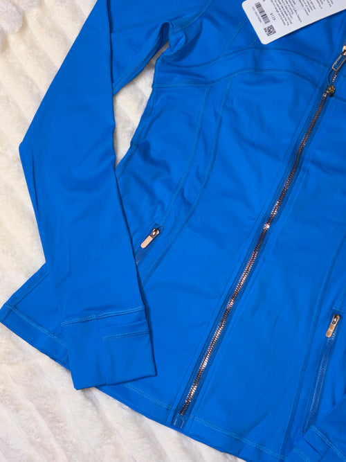 Blue Zip Jacket